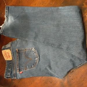 LEVI JEAN WORN  BUT  LOTS  OF LIFE LEFT